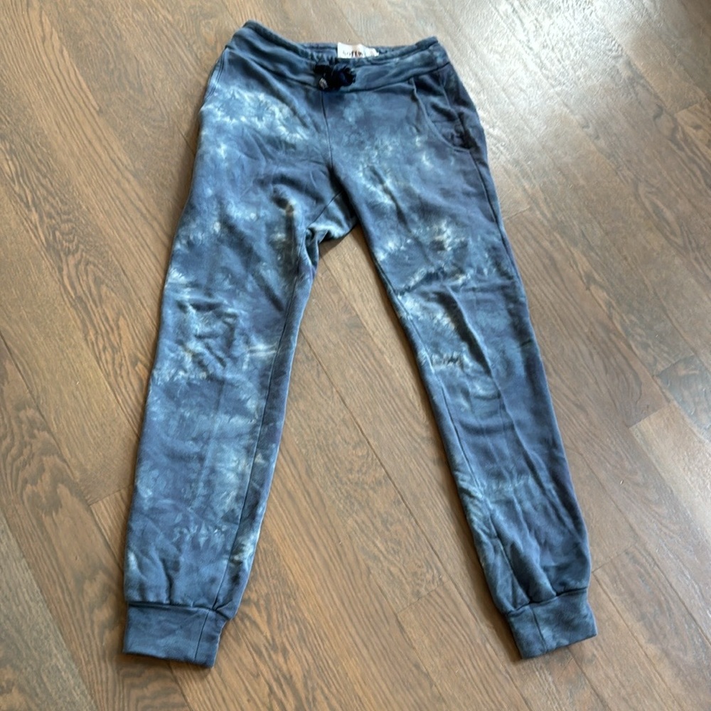 Softwear Cloudweave blue tie die joggers - slim fit